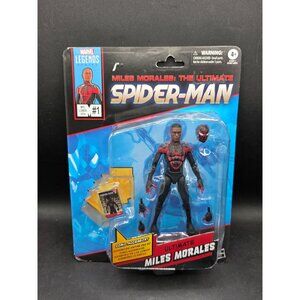 Marvel Legends Series Miles Morales Ultimate Spider-Man Figure Toy Comic
